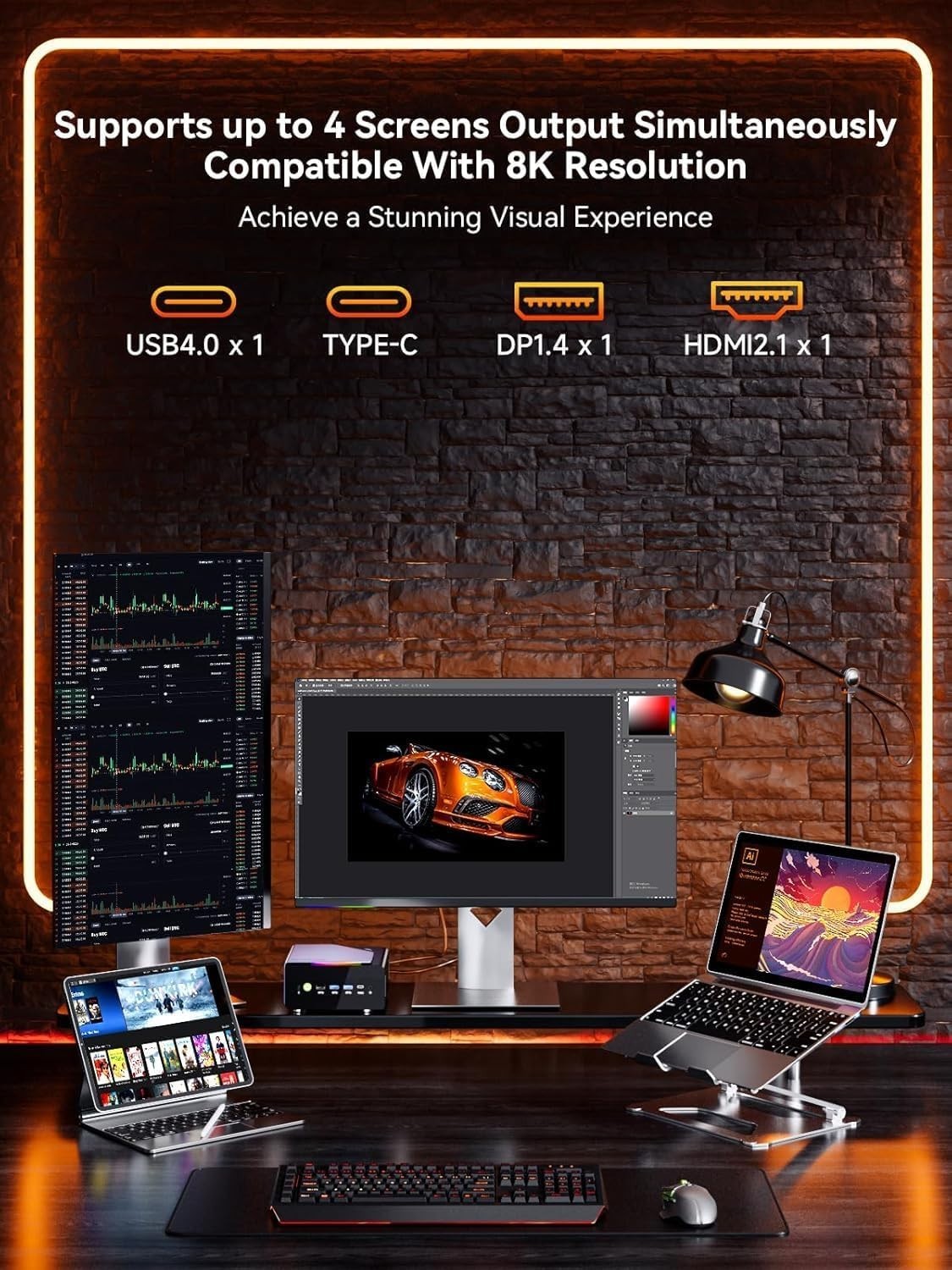 GMKtec K12 Mini PC | AMD Ryzen 7 8745HS | 16GB DDR5 | 512GB SSD | Windows 11 Pro