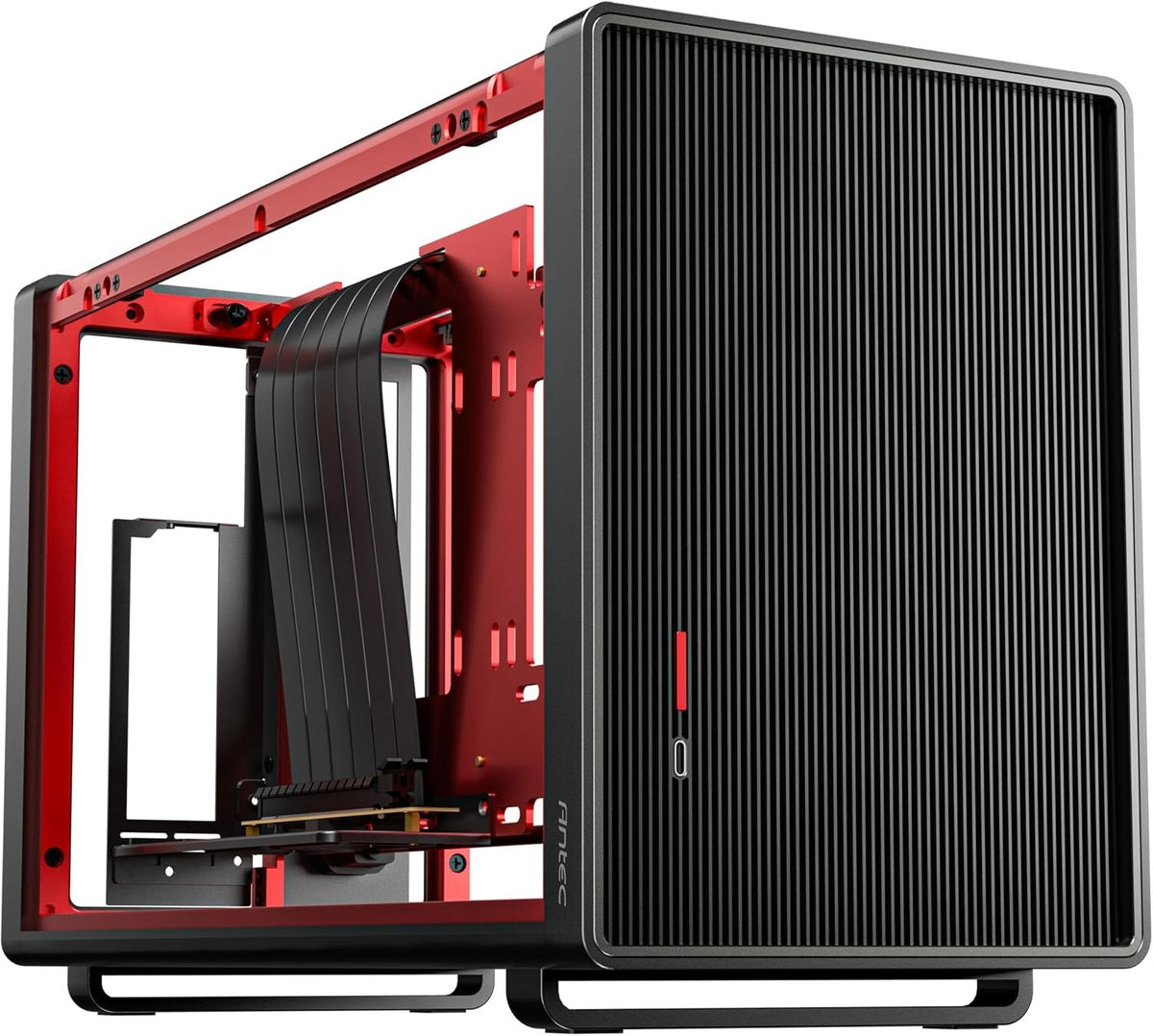 Antec Performance 1 M Black Mini ITX Gaming Case Aluminum Finish