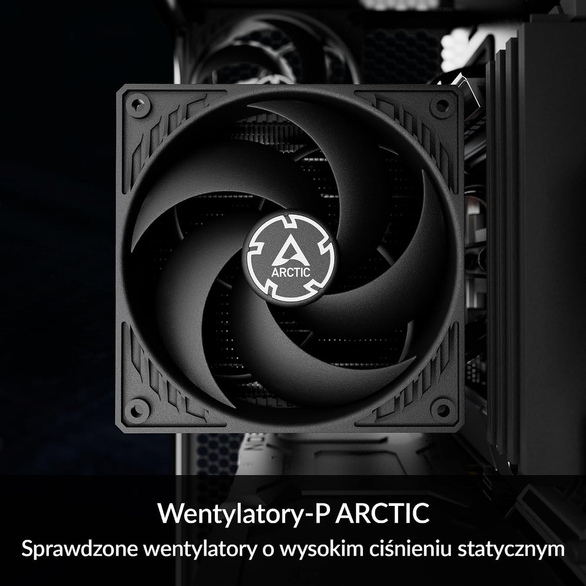 ARCTIC Freezer 36 Black CPU Cooler Push Pull Dual 120mm Fans LGA1700 AM5 New