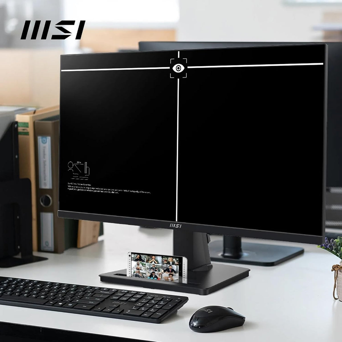 MSI PRO MP251 24.5" Full HD IPS Monitor | 100Hz | 1ms | Built-in Speakers | HDMI VGA