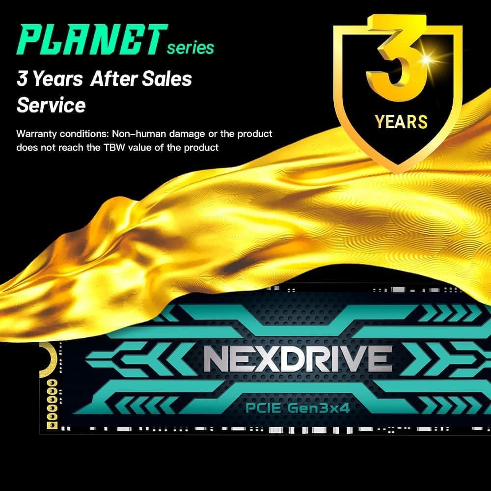 NexDrive Planet SV530 NVMe SSD | 3500MB/s | M.2 2280 | 1TB / 2TB