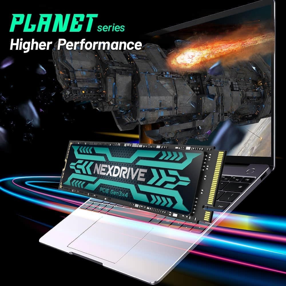 NexDrive Planet SV530 NVMe SSD | 3500MB/s | M.2 2280 | 1TB / 2TB