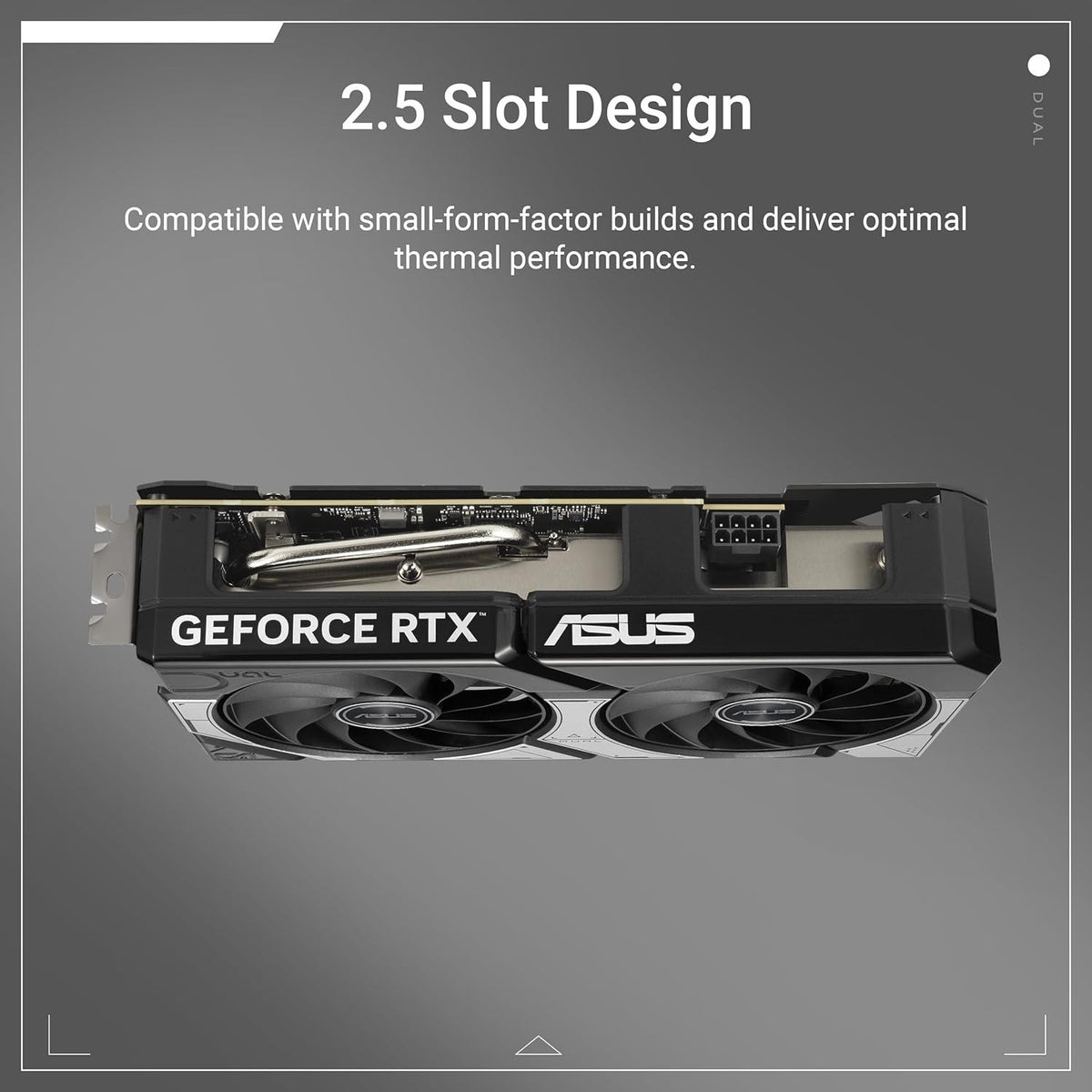 ASUS Dual RTX 5060 8GB GDDR7 OC Edition PCIe 5.0 DLSS 4 Gaming Graphics Card
