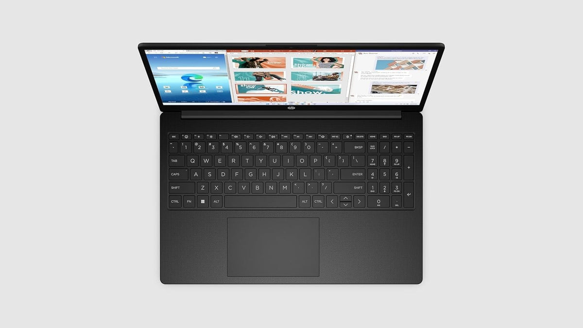 HP 15.6" Laptop AMD Ryzen 7 16GB RAM 512GB SSD Windows 11 Fast Charge FHD Jet Black