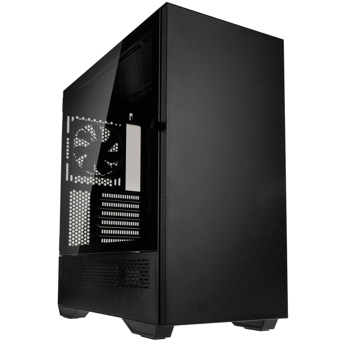 Kolink Stronghold Prime Mid Tower ATX PC Gaming Case - Black Tempered Glass