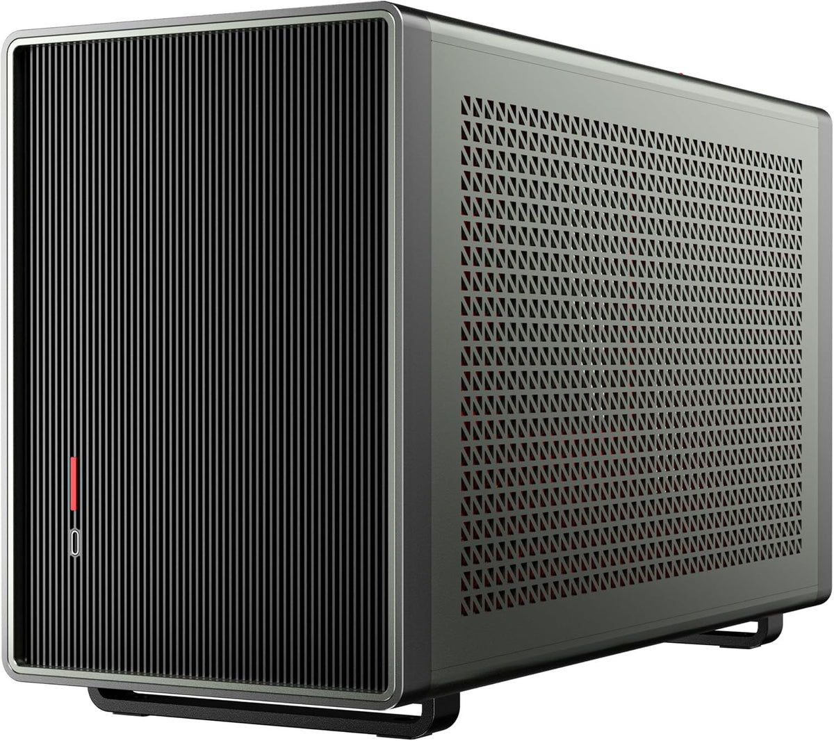 Antec Performance 1M Aventurine Mini ITX PC Case CNC Aluminum PCIe 4.0 Riser