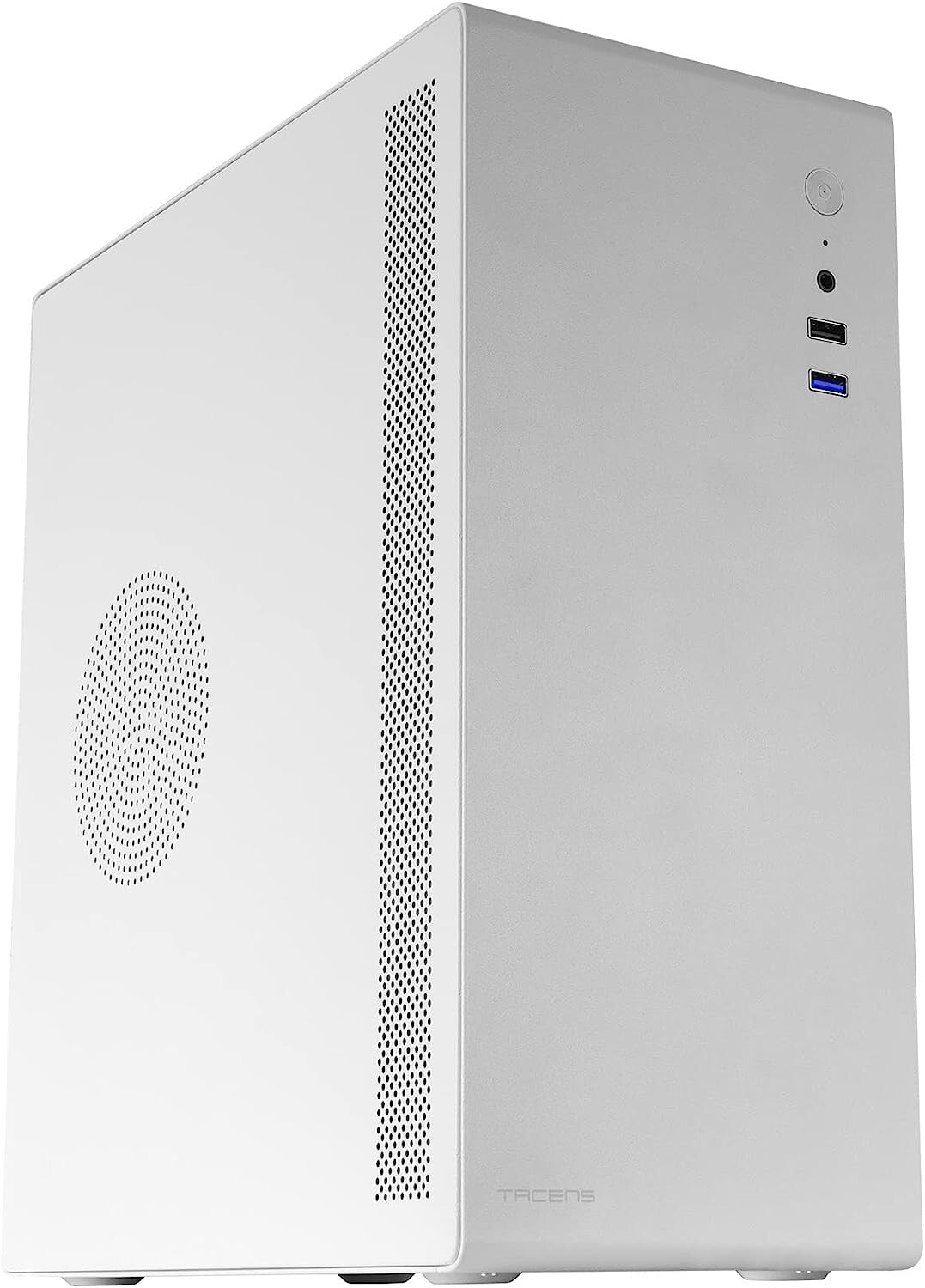 White Compact Gaming PC Ryzen 5 16GB DDR5 1TB SSD RTX4060 DLSS 3.5