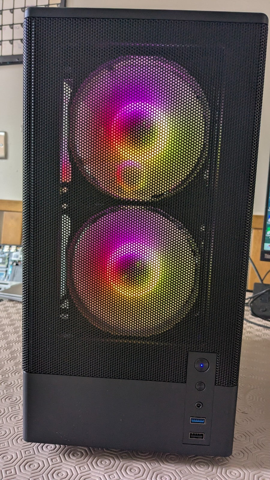 RGB Gaming PC | AMD Ryzen 5 | RTX 3050 | 16GB RAM | 500GB SSD | Win 11 Pro