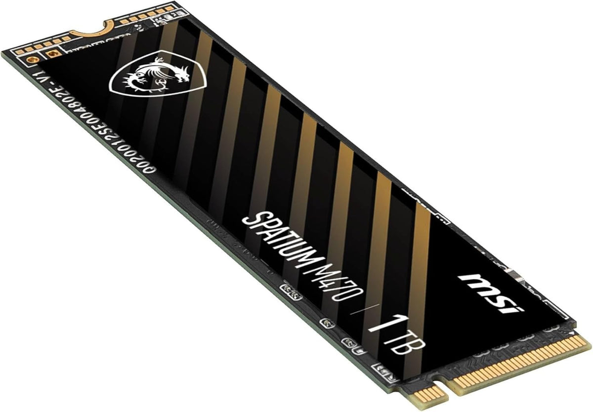 MSi Spatium Gen 4x4 M470 Pro NVMe SSD 5Y Warranty 6000MB/s Read Creators PS5 1TB