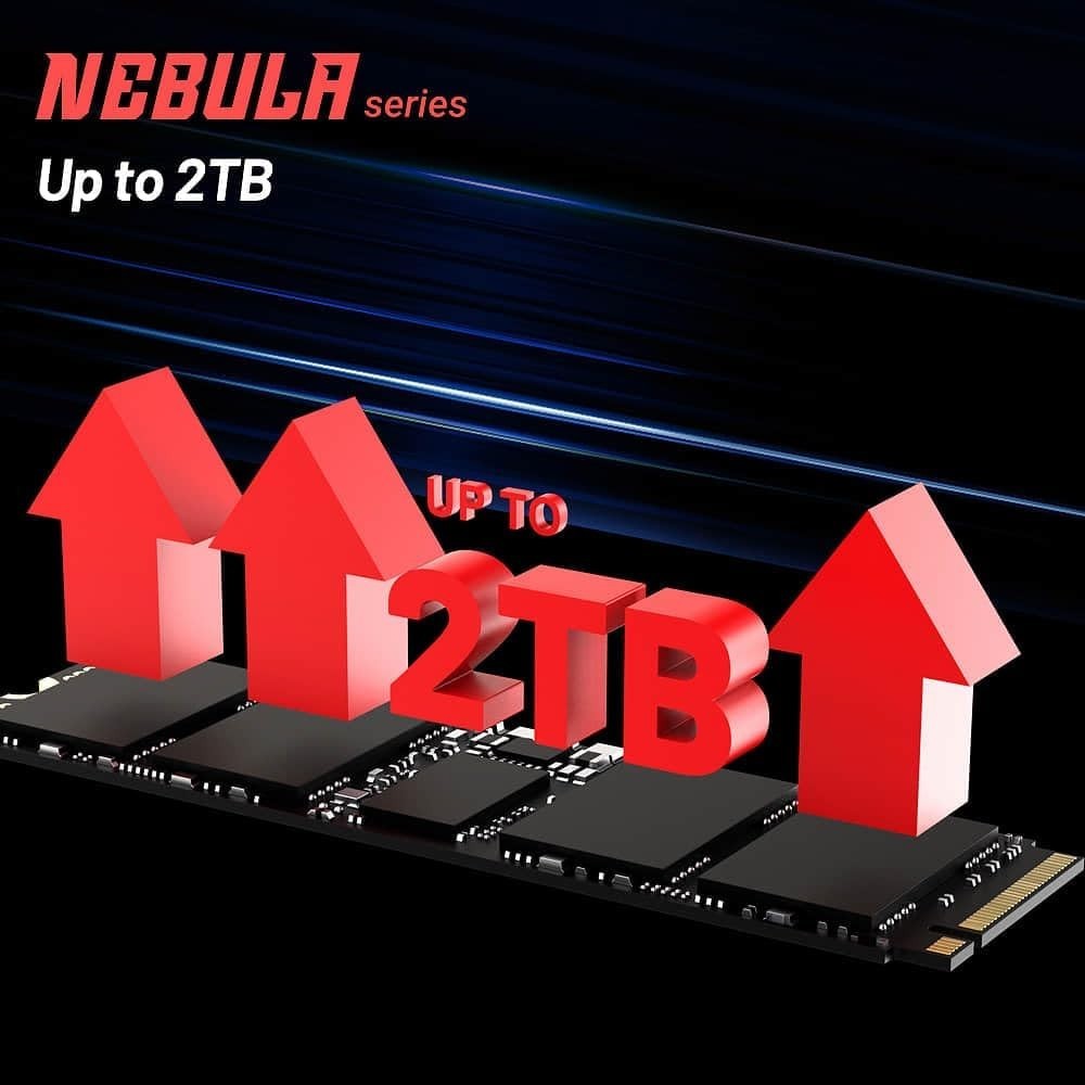 NexDrive Nebula SV800 Gen 4 NVMe SSD | 7100MB/s | M.2 2280 | 1TB / 2TB