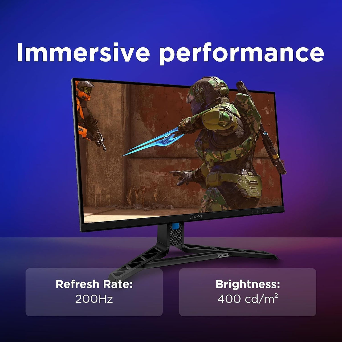 Lenovo Legion R27qe Gen 2 27" QHD 1440p IPS Gaming Monitor 200Hz 0.5ms HDMI 2.1