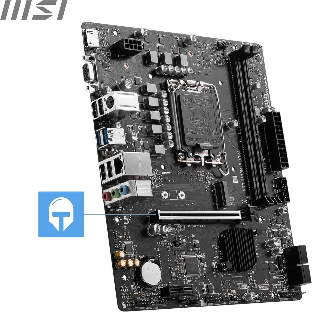 MSi H610 Home Bundle DIY Kit With Intel i3 12100 (iGPU) 16GB RAM Fully Assembled