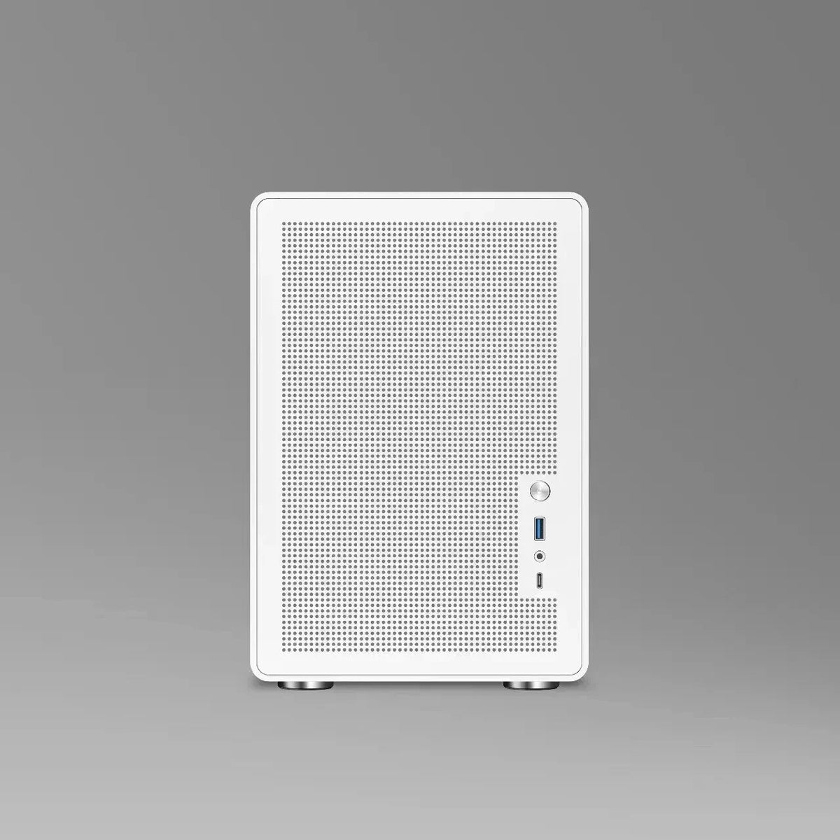 White Custom Mini iTX Gaming PC AMD Ryzen 5 NVIDIA RTX4060Ti 32GB RAM 1TB SSD