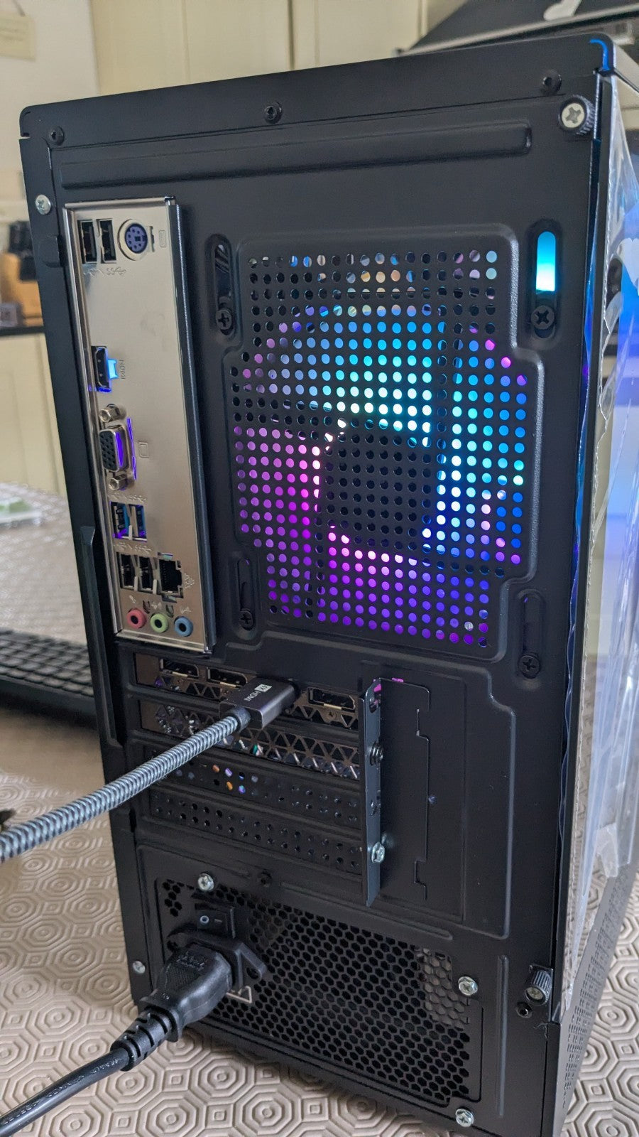 RGB Gaming PC | AMD Ryzen 5 | RTX 3050 | 16GB RAM | 500GB SSD | Win 11 Pro