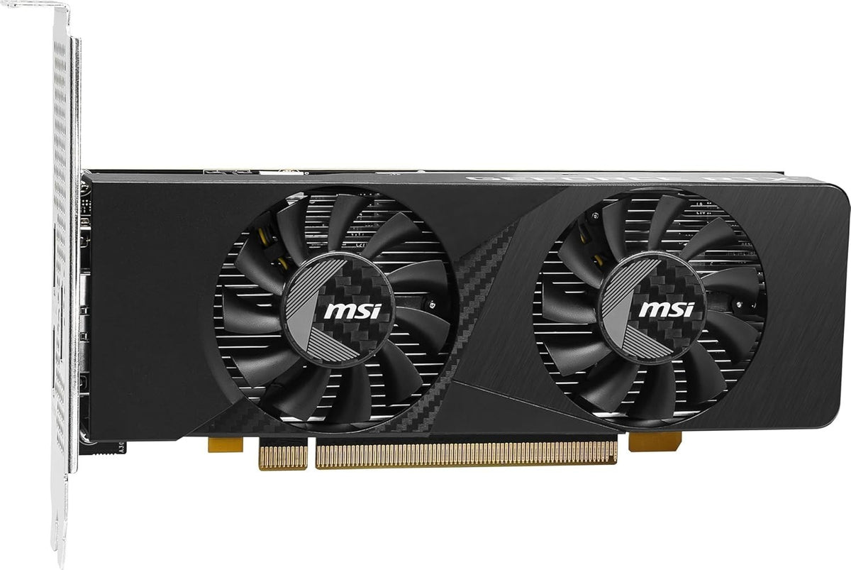 MSI GeForce RTX 3050 LP E 6G OC Low Profile Graphics Card 6GB GDDR6 SFF
