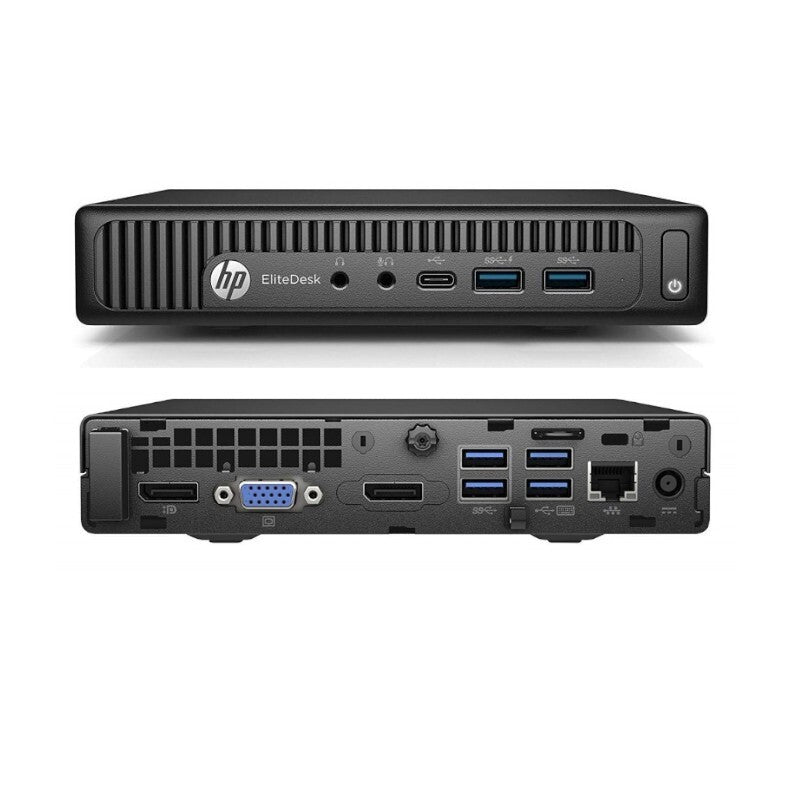 HP Mini Desktop PC Windows 11 8GB DDR4 RAM 256GB NVMe 500GB HDD