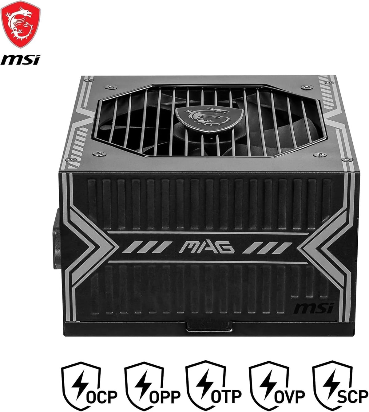 MSI MAG A750BN PCIe5 750W 80 Plus Bronze Power Supply ATX 3.0 12V-2x6 Cable New
