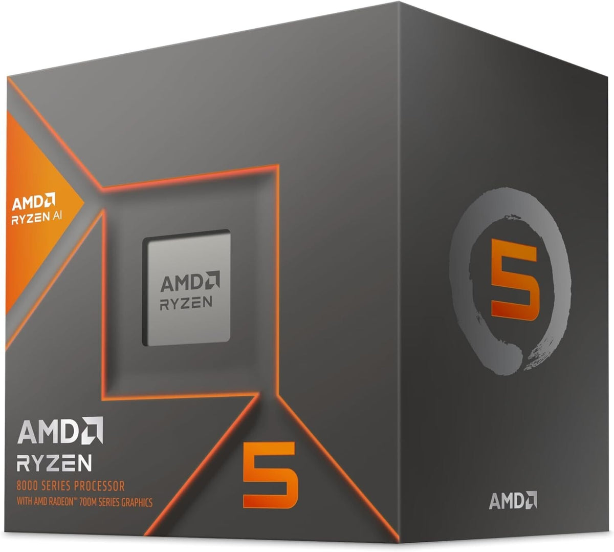 AMD RGB Ryzen 5 8600G Home Gaming PC 16GB RAM 256GB Gen 4 SSD 1TB HDD Win 11