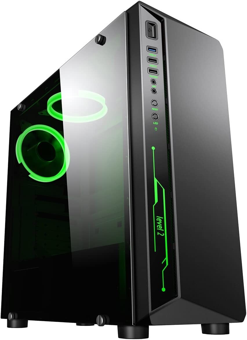 EGGY PC Blitz Ryzen 5 5600G 16GB 500GB RGB Gaming PC Custom Build