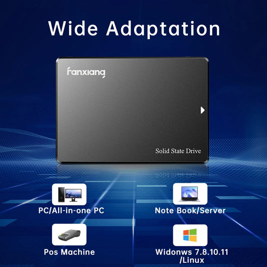 Fanxiang S101 512GB SATA III SSD | 2.5" Internal | 550MB/s | 3-Year Warranty