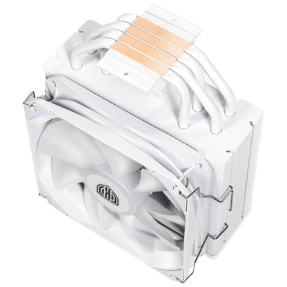 Kolink Umbra EX180 ARGB White CPU Cooler - 120mm PWM Tower Air Cooler