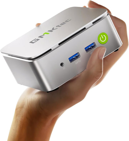 GMKtec G10 Mini PC | AMD Ryzen 5 3500U | DDR4 RAM | 256GB NVMe | Win 11 Pro