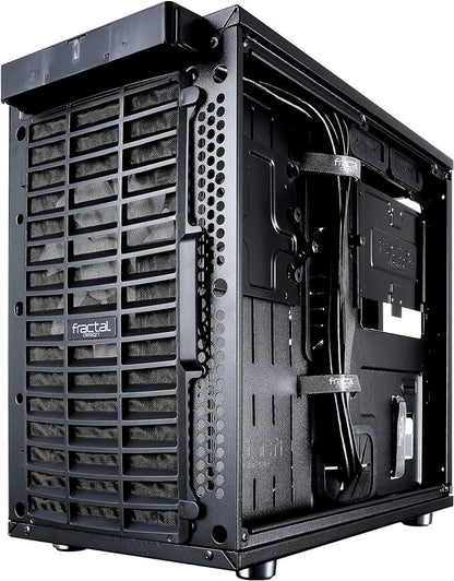 Fractal Design Nano S Window ITX Black PC Case (Glass Window Version) 2 x Fans