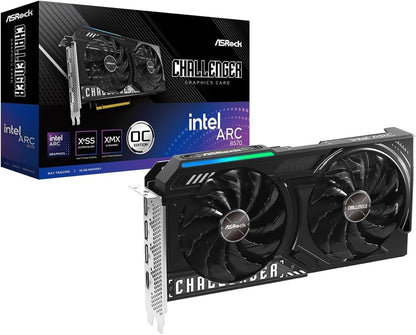 ASRock Intel Arc B570 Challenger OC 10GB GDDR6 Graphics Card