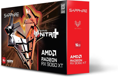 Sapphire Nitro+ AMD Radeon RX 9060 XT Gaming OC 16GB Graphics Card GPU