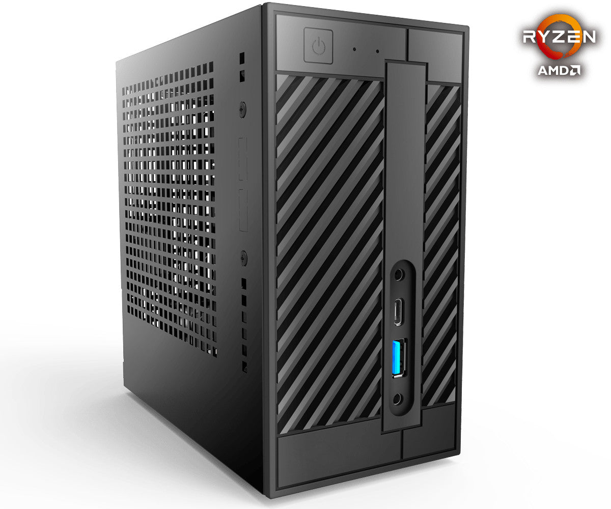 ASRock Desk Mini A300 Ryzen 5 3400G 16GB DDR4 512Gb NVMe Radeon VEGA 11 Win 11