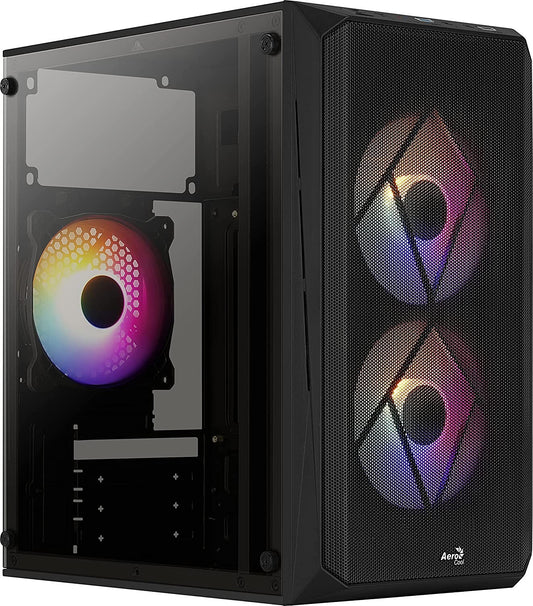 Aerocool Gaming Desktop PC | AMD Ryzen 3100 | 16GB DDR4 | 256GB NVMe | RX580 4GB | Win 11 Pro