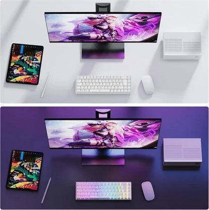 TECURS KB510 Wireless Mechanical Keyboard | 65% TKL | RGB | Red Switches | UK Layout