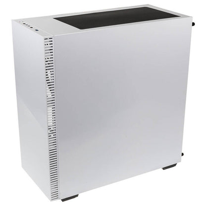 Kolink Stronghold White Midi-Tower PC Case | Tempered Glass Side Window
