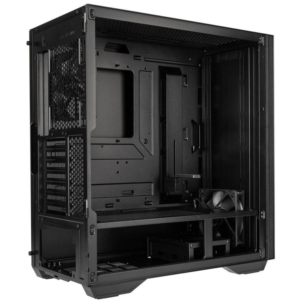 Kolink Stronghold Prime Mid Tower ATX PC Gaming Case - Black Tempered Glass