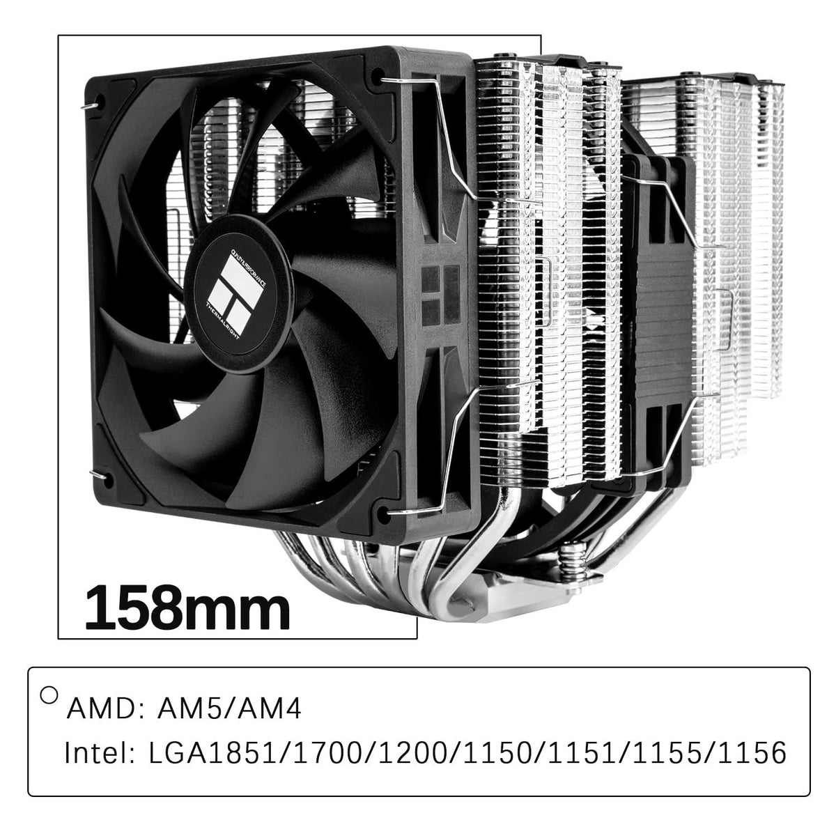 Thermalright Peerless Assassin 140 SE CPU Air Cooler Dual Tower LGA1700 AM5