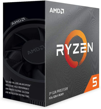 EGGY Gaming PC 4.2GHz AMD Ryzen 5 3600 16GB RAM 480GB SSD GTX 1050 Ti Win 11 Pro