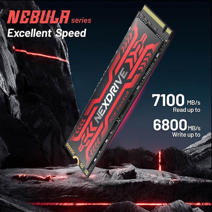 NexDrive Nebula SV800 Gen 4 NVMe SSD | 7100MB/s | M.2 2280 | 1TB / 2TB