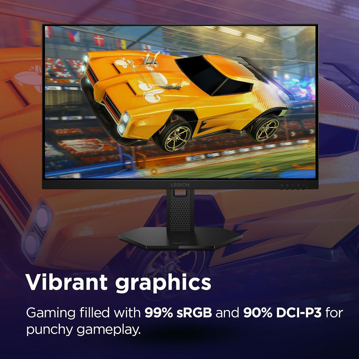 Lenovo Legion 27Q-10 Gaming Monitor 27" IPS QHD 240Hz 0.05ms 99% sRGB HDMI DP