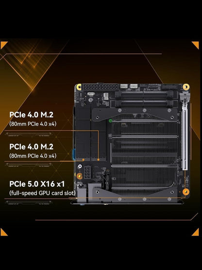 MINISFORUM BD790i ITX Board + AMD Ryzen 9 7945HX 16C/32T CPU PCIe 5.0 x16 WiFi