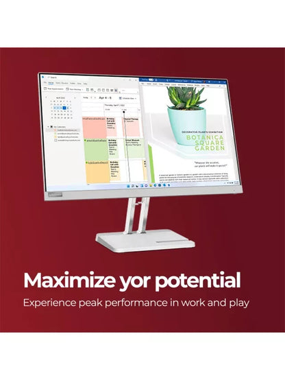 Lenovo L24e-40 23.8" FHD Monitor | Cloud Grey | 100Hz | Same Day Dispatch | HDMI