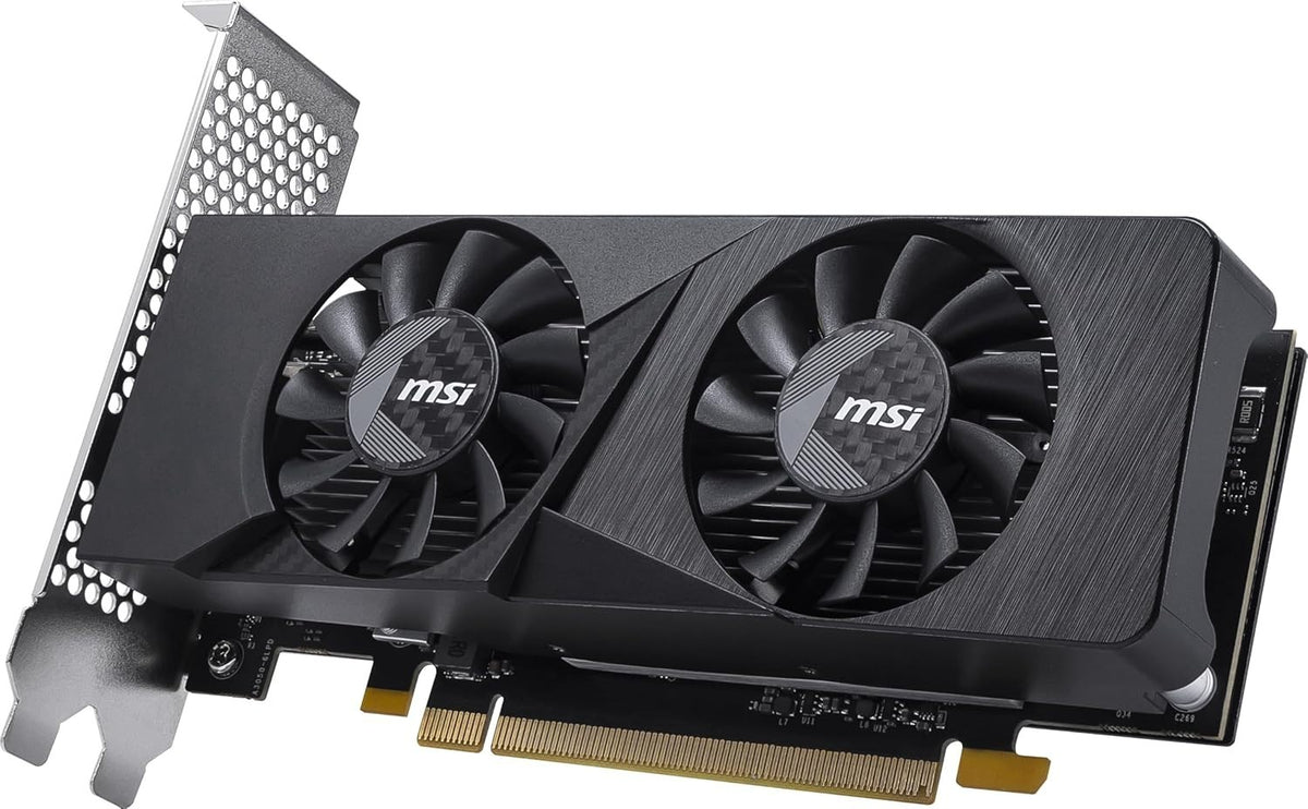 MSI GeForce RTX 3050 LP E 6G OC Low Profile Graphics Card 6GB GDDR6 SFF