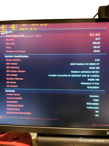 ATOMIC Gaming PC | AMD Ryzen 5 5600 | RX6600 8GB | 16GB RAM | 256GB NVMe + 1TB HDD | Mini ITX | Win 11 Pro