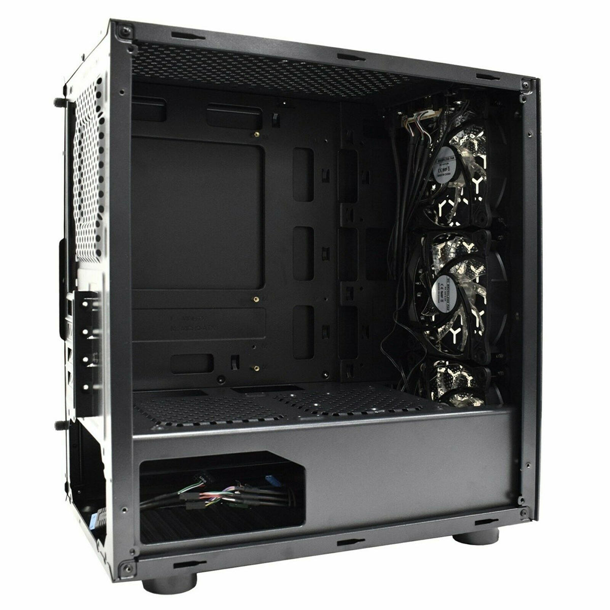 Gaming PC Ryzen 5 6c12t 16Gb RAM 256NVMe 1TB HDD Radeon 8GB GPU RGB Features NEW