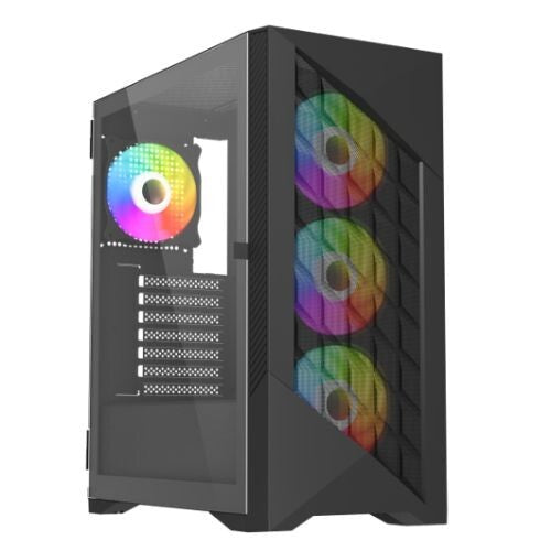 TYPHOON Intel Battlemage RGB Gaming PC i5 ARC B570-10G 16GB RAM 512GB NVMe