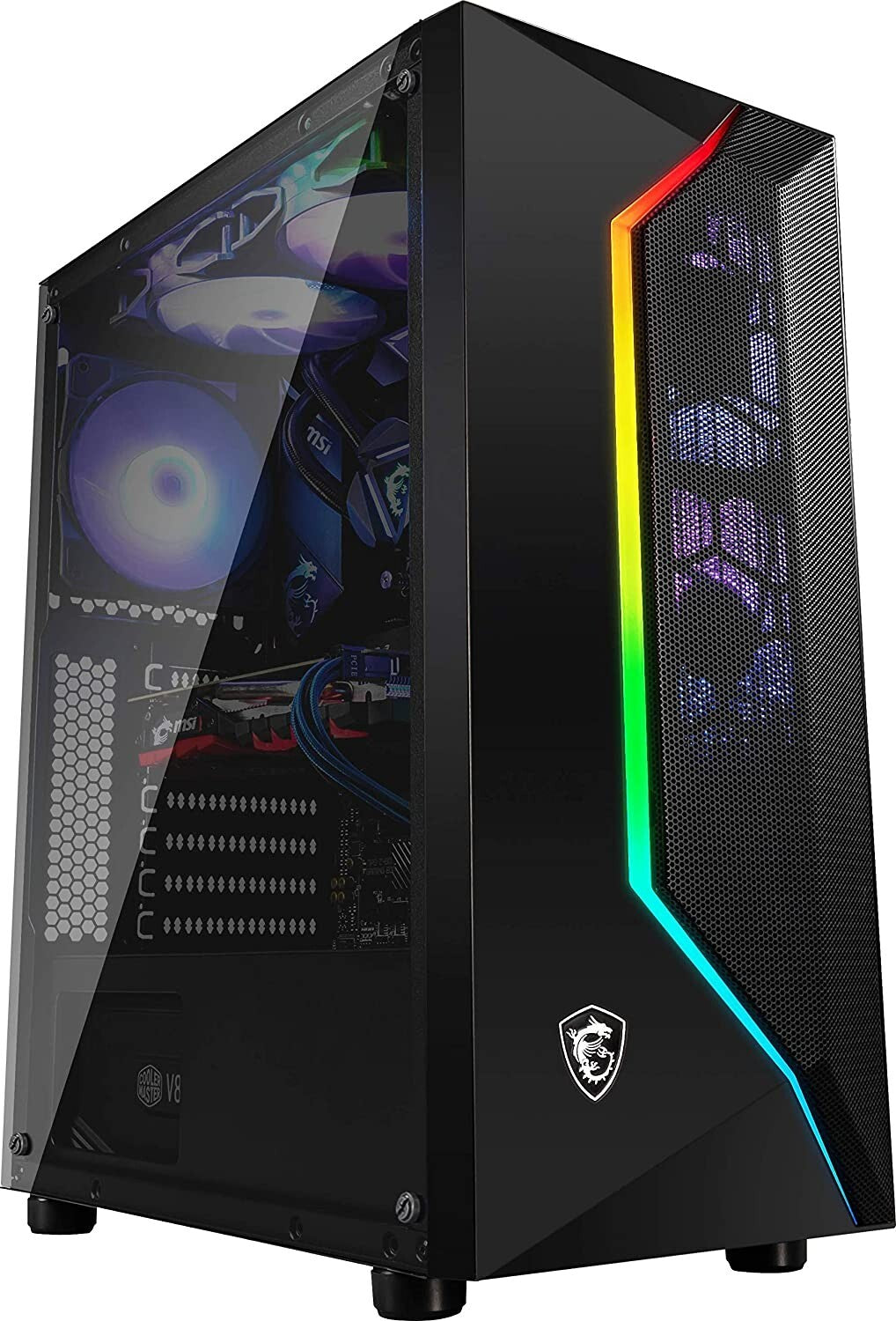MSI RGB Gaming PC | AMD Ryzen 5 · RTX 5060 8GB · 16GB RAM · 500GB SSD