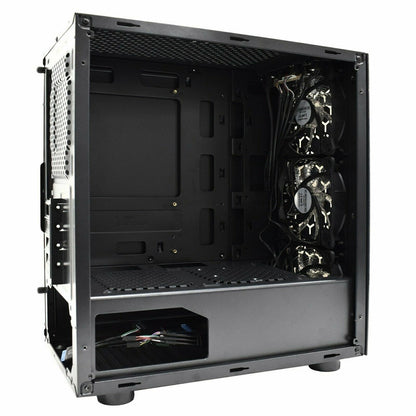 Gaming PC Ryzen 5 5500 16Gb RAM 256NVMe 1TB HDD Radeon 8GB GPU RGB Features NEW!