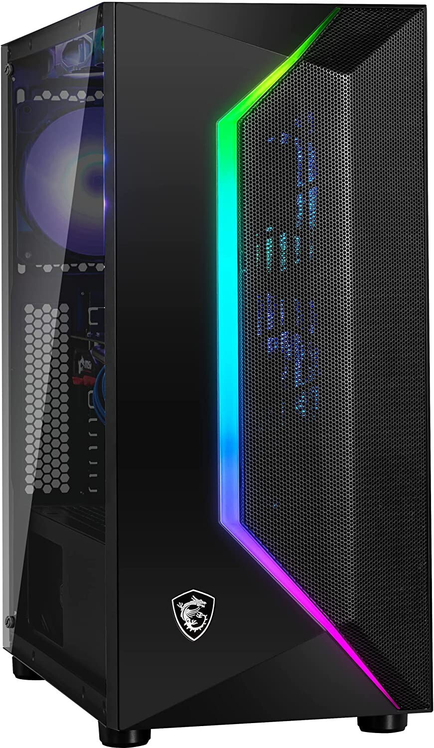 MSI RGB Gaming PC | AMD Ryzen 5 5500 | RX 6600 8GB | 16GB RAM | 1TB NVMe SSD | Win 11 Pro