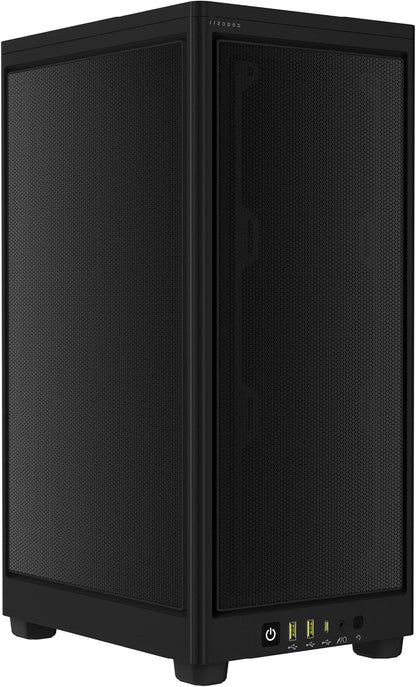 Corsair 2000D AIRFLOW Black Mini-ITX SFF PC Case | 3-Slot GPU, Steel Mesh, 360mm