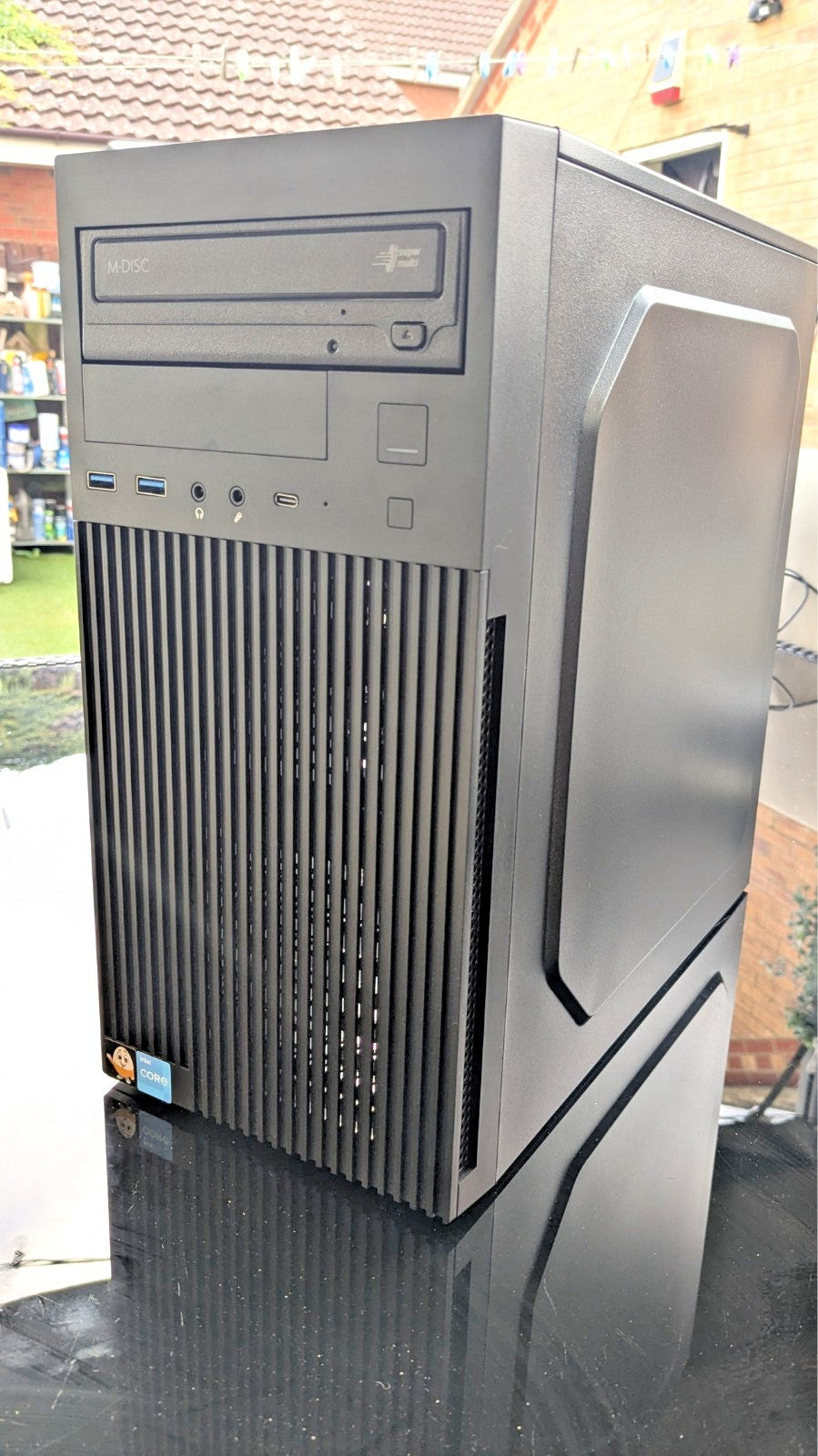 Fast Office Desktop Computer PC 8GB RAM 256 NVMe 1TB HDD Win11 DVD USB C WIFI