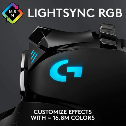 Logitech G502 HERO High Performance Wired Gaming Mouse, HERO 25K Sensor, 25,600